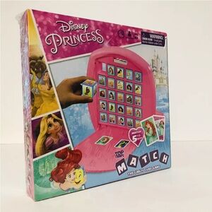 Disney Princess Match Game The Crazy Cube Game Age 4+ NEW